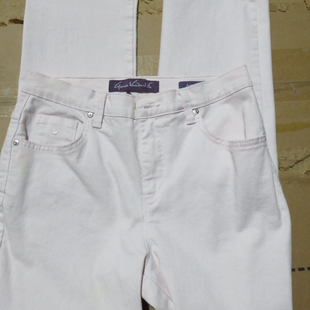 Gloria Vanderbilt Amanda Slimming Tapered Leg Jeans Size 6 inseam 27